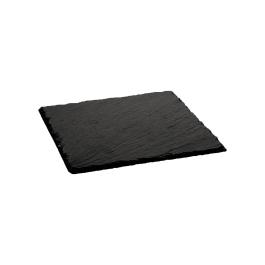 Assiette - Noire - Ardoise - L 30 x P 30 cm - G-Line