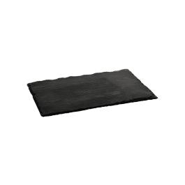 Assiette - Noire - Ardoise - L 40 x P 25 cm - G-Line