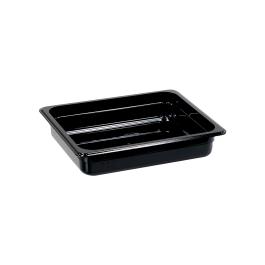 Bac gastronorme - 1/2 GN - 65 MM - Noir - Polycarbonate - G-Line
