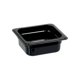 Bac gastronorme - 1/6 GN - 100 MM - Noir - Polycarbonate - G-Line
