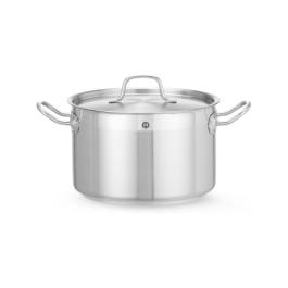 Casserole - Moyenne - Couvercle - Ø24 cm - 7 litres - Hendi - Profi Line - 831403