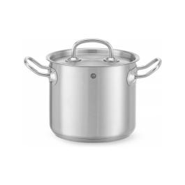 Casserole - Haute - Couvercle - Ø16 cm - 2.8 litres - Hendi - Kitchen Line - 837108