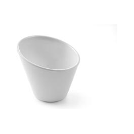 Bols inclinés Velocity - Mélamine - Ø 11 cm - Blanc - Hendi - 564592