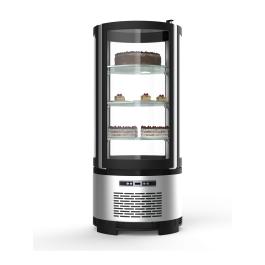 Gekoelde Gebaksvitrine - 1-Deurs - 3 Plateaus - 100 Liter - RVS - 230V - G-Line