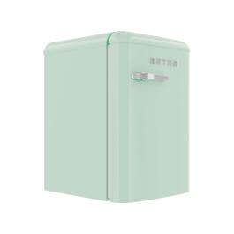 Koelkast Retro - 120 Liter - 1-Deurs - Statisch - Mint Groen - G-Line