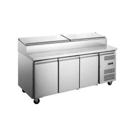 Koelwerkbank - 3-Deurs - 580 Liter - RVS - 230V - G-Line