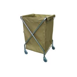 Linnenwagen - 220 Liter - Linnen - H 98.5 x 62 x 62 CM - Jantex - L616
