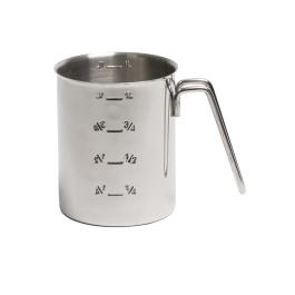 Gobelet Doseur - 1 Litre - Ø 10.5 x H 14 CM - Inox - APS - CC402