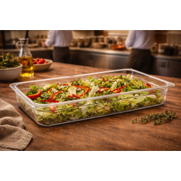 Bac gastronorme - 1/1 GN - 65 MM - Transparent - Polycarbonate - G-Line