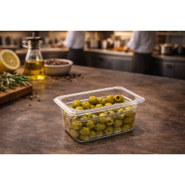 Bac gastronorme - 1/6 GN - 65 MM - Transparent - Polycarbonate - G-Line