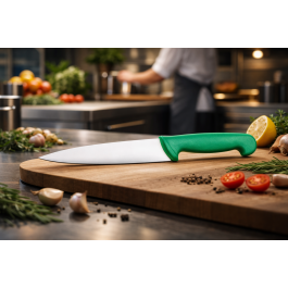 Couteau de chef - HACCP - Manche vert - L 21 CM - G-Line
