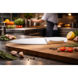 Couteau de chef - HACCP - Manche blanc - L 25 CM - G-Line
