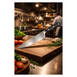 Couteau de chef - Forgé - Manche ergonomique - L 20 CM - G-Line