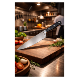 Couteau de chef - Forgé - Manche ergonomique - L 25 CM - G-Line