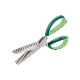 Ciseaux à herbes - Verts - Acier inoxydable - Longueur 20 cm - G-Line