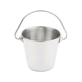 Seau Mini - 0,4 litre - acier inoxydable - Ø 9,5 x H 9,5 CM - G-Line