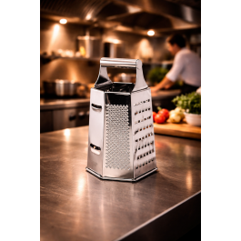 Râpe - 6 faces - inox - H 19 CM - G-Line