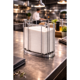Porte-serviettes - Argent - H 19 CM - G-Line