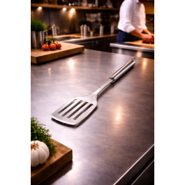 Spatule - Avec fentes - acier inoxydable - L 32 CM - G-Line