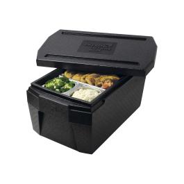 Thermobox - 1/1 GN - 37 Litres - Noir - Polypropylène - H 29 x L 67.5 x P 40 CM - G-Line