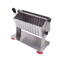 Trancheur de saucisses - acier inoxydable - Horizontal - 10 tranches - 23 x 16.2 CM - G-Line