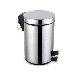 Poubelle à pédale - 5 litres - acier inoxydable - G-Line