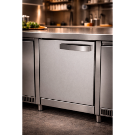 Porte pour le châssis - Gauche - Acier inoxydable - H 52 x L 40 x P 5,5 CM - Ligne G700