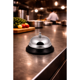 Cloche de réception - Argent - Ø 9 CM - G-Line