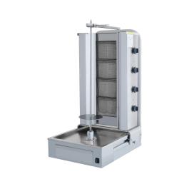 Doner Kebab Grill Gas - 4 Branders - RVS - 230V - G-Line