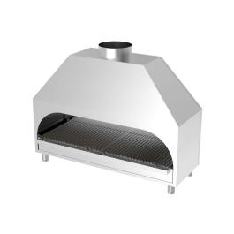 Houtskoolgrill - Tafelmodel - RVS - H 120 x B 150 x D 53 CM - G-Line