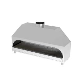 Houtskoolgrill - Tafelmodel - RVS - H 120 x B 170 x D 53 CM - G-Line