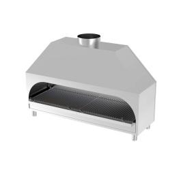 Houtskoolgrill - Tafelmodel - RVS - H 120 x B 200 x D 53 CM - G-Line