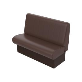 Banc de salle à manger bistro - Marron - L 120 cm - G-Line