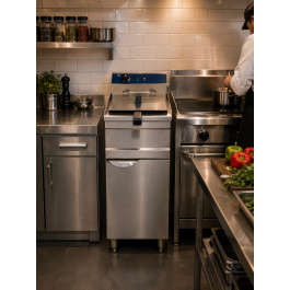 Friteuse - Electrique - Modèle vertical - 13 L - 400V - G-Line