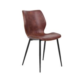 Stoel Malaga - Cognac - Kunstleer - G-Line