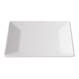 Bord - Vierkant - Wit - Melamine - B 21 x D 21 CM - G-Line