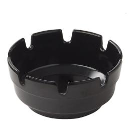Asbak - Rond - Zwart - Melamine - Ø10 - G-Line