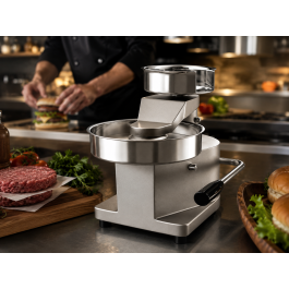 Presse à hamburger - acier inoxydable/aluminium - Ø 13 CM - G-Line