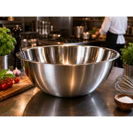 Bol à frire - Modèle profond - 3.6 L - acier inoxydable - Ø 28 CM - G-Line