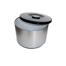 Ijsemmer - 10 Liter - Ø 29.2 x H 21.7 CM - Aluminium - D848