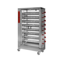 Kippengrill - Gas - 48 kippen - 230V - Diamond - RVG/8-CM