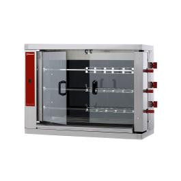 Kippengrill - Vitokeramisch - 18 kippen - 400V - Diamond - RVE/3C-CM