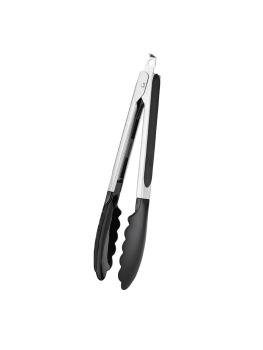 Serveertang - 23 CM - RVS/Silicone - Vogue - CS770