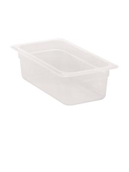 Bac gastronorme - 1/3 GN - 3,6 Litre - H 17,6 x 32,5 x 10 CM - Polypropylène - Cambro - DW504