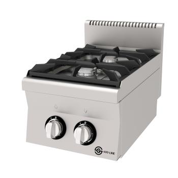 Table de cuisson - 2 brûleurs - Gaz - inox - L 40 CM - G600 Line