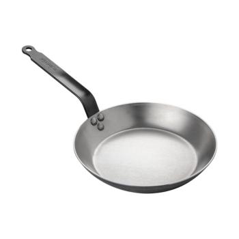 Poêle lyonnaise - H 3,5 CM - 1,31 KG - Ø22,5 CM - Plaque d'acier - Acheteur - 001004