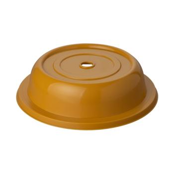 Couvercle de plaque - H 6,2 CM - 0,16 KG - Ø25,1 CM - Polypropylène - Jaune d'or - 023018