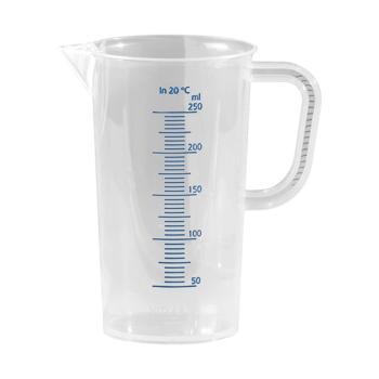 Gobelet de mesure - H 12 CM - 0.04 KG - Ø7.4 CM - Polypropylène - Transparent - 0.25 Litre - 027022