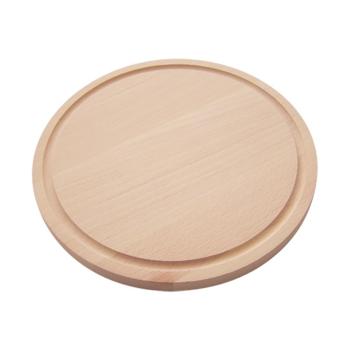 Snijplank - 0.79 KG - Ø28 CM - Beukenhout - 032051