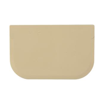 Deegkrabber/Steker - 12 CM - 0.011 KG - 8 CM - Polypropyleen - Crème - 035043
